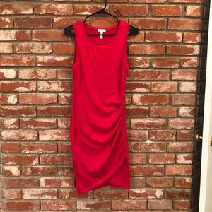 Red Leith dress
